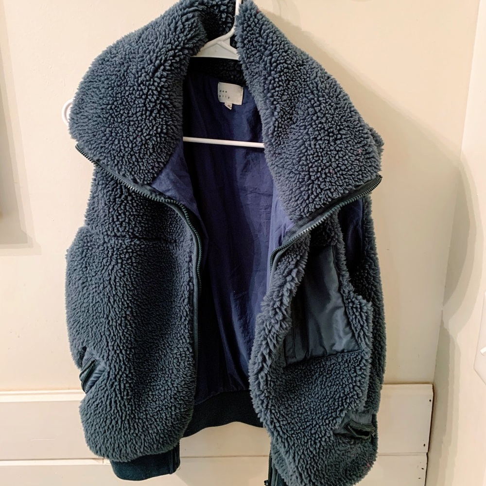 Sherpa Vest - Stone Blue